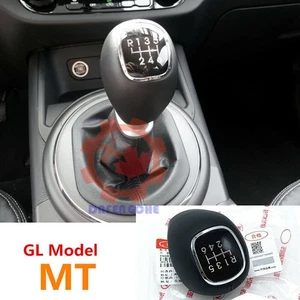 OEM Genuine Leather 6-Speed MT Gear Shift Knob Cap for KIA 2012-2015 RIO Pride - Picture 1 of 8