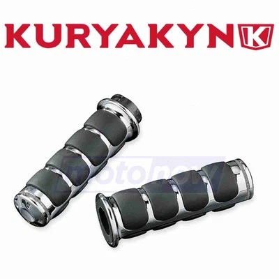Kuryakyn ISO Grips for 2001-2006 Harley Davidson FLSTFI Fat Boy - Control gj Foto 1 de 4