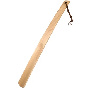 SUPVOX Profi Schuhlöffel aus Holz mit langem Griff bequemer Schuhheber für - Bild 1 von 12