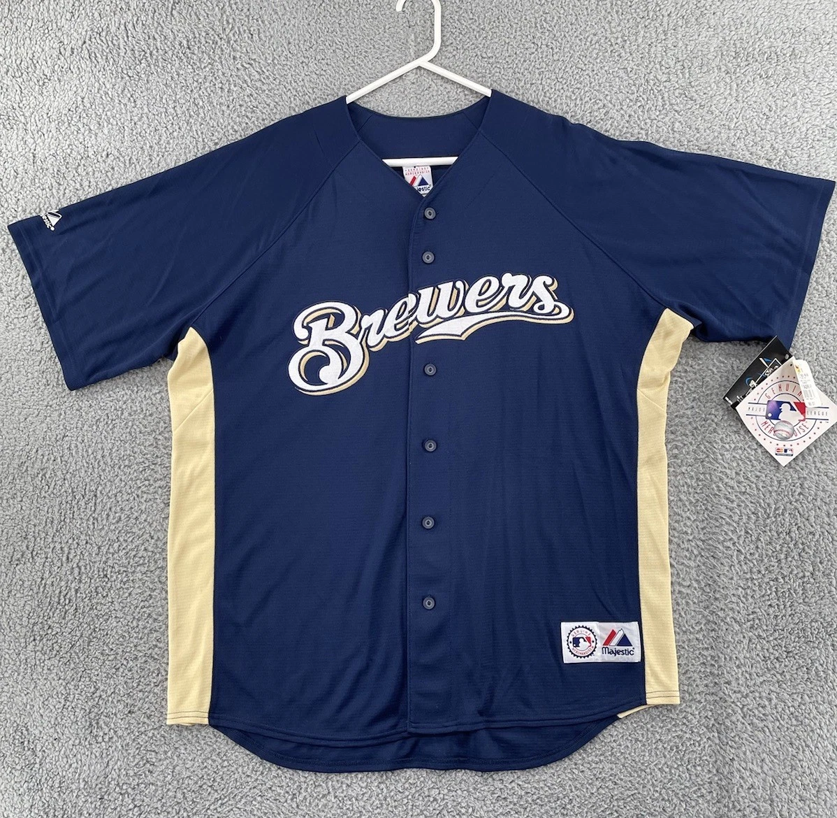 ブルワーズ ジョシュヘイダー マジェスティック オーセンティック