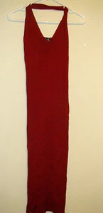 AMERICAN APPAREL CROSS-BACK KNIT DRESS  - Picture 1 of 4