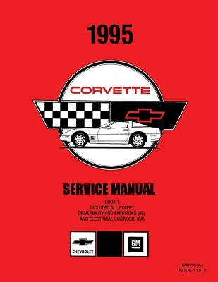 Chevy Corvette 1995 manual de servicio Foto 1 de 4