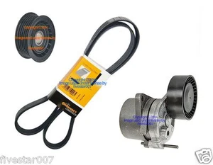 A/C Fan BELT +IDLER Pulley+TENSIONER KIT For 2005-06 SPRINTER Dodge Freightliner - Picture 1 of 4