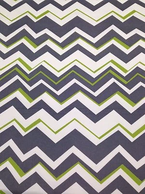 RICHLOOM TEMPEST GRIS ESTERLINA ZIG ZAG MUEBLES DE EXTERIOR TELA POR YARDA Foto 1 de 4