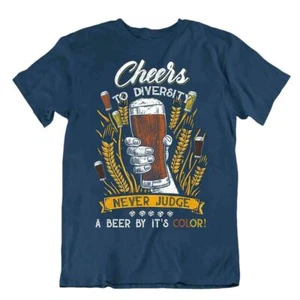 Beurteilen Sie Ein Bier Niemals Nach Seiner Farbe Prost Zeit Hemden Comics Shirt - Bild 1 von 8