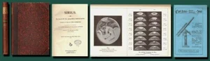 1904 German Astronomy-Sirius/Mars Canals/Venus/Comets/Meteors/Moon/15 Plates - Imagen 1 de 15