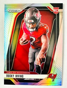 2024 Panini Prizm Bucky Irving SILVER Prizm RC #10 Variation Buccaneers Rookie! - Picture 1 of 3