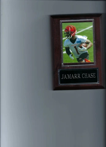 JA'MARR CHASE PLAQUE CINCINNATI BENGALS FOOTBALL NFL Cover