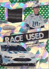 2016 Panini Prizm Race Used Tire Prizms Green Flag #8 Brad Keselowski /99