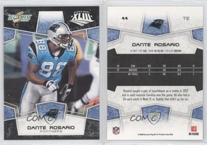 2008 Score Factory Set Black Dante Rosario #44