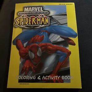 Marvel Coloring And Activity Books From 2002 & 2003 Vintage Unused - Foto 1 di 6