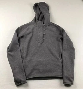 The North Face Hoodie Womens Large Gray Fleece Long Sleeves Hooded Sweatshirt - Picture 1 of 10