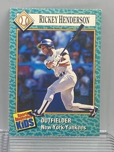 1990 Sports Illustrated for Kids Rickey Henderson 6/90