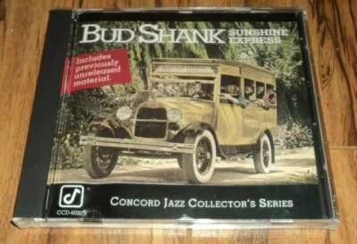 Bud Shank Sunshine Express CD NEW SEALED 1976 Jazz Concord CCD-6020 1991 Press - Image 1 of 2