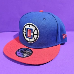 New Era Men's NBA Los Angeles Clippers 9Fifty Two Tone Adjustable Snapback Hat - Picture 1 of 9