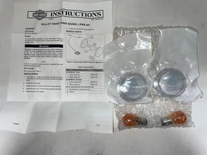 OEM Harley-Davidson Clear Lens Turn Signal 2008-later FXCW & XL1200N #69226-09 - Picture 1 of 4