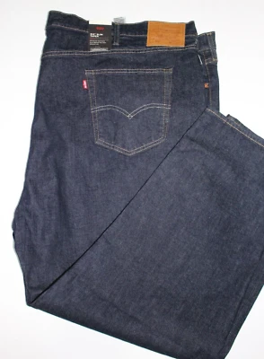 LEVI'S 512 SLIM TAPER STRETCH BLUE JEANS SZ: 56 X 30 NWT - Image 1 of 2