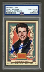 Henry Winkler Signed 2013 Panini Golden Age Card #85 (PSA) Happy Days Fonz Auto - Picture 1 of 2