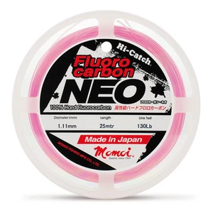 Monofilament Fishing Hi Catch Fluorocarbon Neo 0.91 mm Momoi 80 LB Pink Wire - Picture 1 of 1