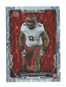2015 Bowman Football Rainbow Silver Ice Parallel Singles - You Choose