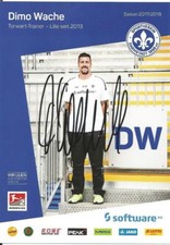 Dimo guard / autograph card Darmstadt 98 / season 2017-2018
