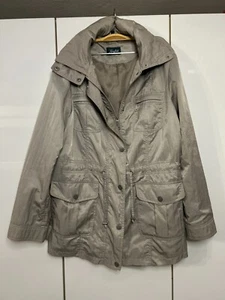 Veste beige avec capuche Kingfield Charles Vögele - Taille 42/44 - Imagen 1 de 7