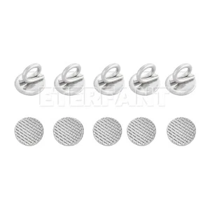 10PCs ETERFANT Dental Orthodontic Lingual Buttons Direct Bondable Eyelet Round - Picture 1 of 14