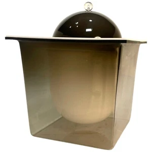Atomic Mod Server MCM Lucite Ice Bucket Space Age Dome Vintage Mid Century - Picture 1 of 7