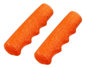 SPARKLE ORANGE VINTAGE ORIGINAL SCHWINN STINGRAY STYLE RUBBER HANDLEBAR GRIP - Picture 1 of 1