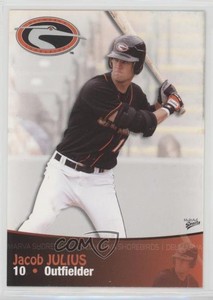 2009 MultiAd Sports Delmarva Shorebirds Jacob Julius #9