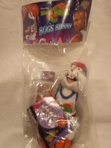 Vintage Space Jam Bugs Bunny McDonalds Plush Toy Collectible 1996 Happy Meal - Picture 1 of 3