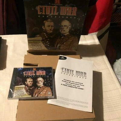 CIVIL WAR Experience(PC Video Game)History Channel Factory Sealed Game+BIG Box+ - Image 1 of 4