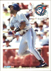 1994 Fleer Sunoco Toronto Blue Jays Baseball Card #6 Joe Carter