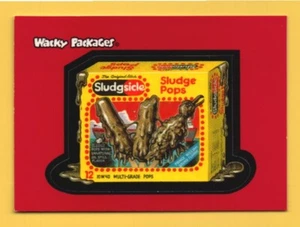 Adesivo promozionale Topps Wacky Packages 2004 #2 Sludge Pops - Foto 1 di 2