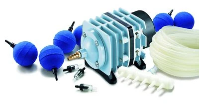 OSAGA Teichbelüftungs Set LK Serie Belüfterpumpe,Kolbenkompressor versch.Modelle