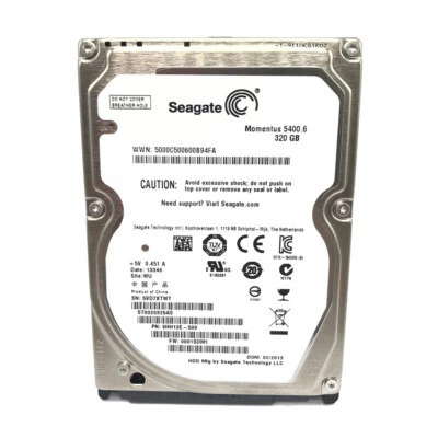 Seagate 320GB ST9320325AS 5400RPM SATA 2.5" Laptop HDD Hard Disk Drive - Image 1 of 3