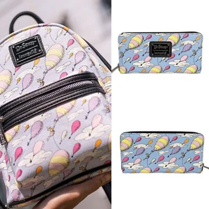 Loungefly Dr Seuss Backpack WITH WALLET Set Mini Oh The Places You’ll Go NWT - Picture 1 of 5
