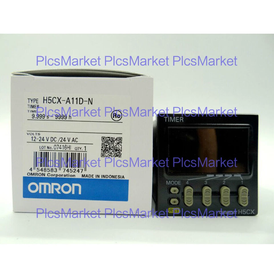 1PC New Omron H5CX-A11D-N H5CX-A11D-N Digital Timer 12-24VDC 1 year warranty - Image 1 of 1