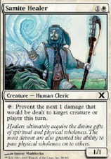 SAMITE HEALER X4 4 4X 10th Edition MTG Magic the Gathering Cards DJMagic