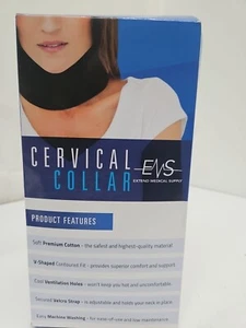 3,5" weiches Nackenbandage Halsband bei Nackenschmerzen stabilisiert Wirbel - Bild 1 von 6