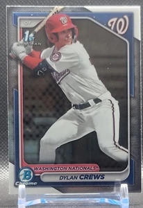 Dylan Crews 2024 Bowman Chrome Prospects #BCP-23 (RC) Nationals - Bild 1 von 2