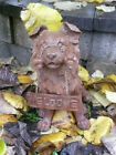 Rust Cast Iron Dog Sheltie Welcome Statue Home Garden Outdoor Lawn Yard Decor