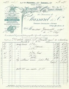 Dépt 38 - Grenoble 12 Rue Brocherie - Belle Entête d'un Commerce du 04/09/1907 - Picture 1 of 1