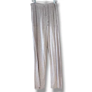 Cable & Gauge Pants Womens Plus Size XL Linen blend Wide Leg Pull On gray New - Picture 1 of 9
