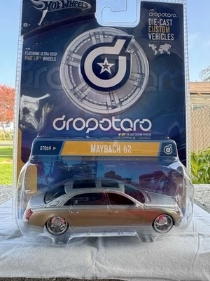 Hot Wheels Dropstars Maybach 62 G7069 2004 plata y oro Phat Lip serie 1:50 Foto 1 de 4