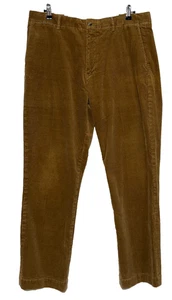 Polo Ralph Lauren Pants Mens 36X32 Brown Corduroy Stretch Classic Fit Preppy - Picture 1 of 10