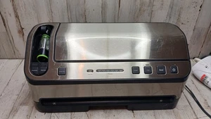FoodSaver Sistema Automático de Sellado al Vacío 2 en 1 Negro Acero Inoxidable V4880 - Imagen 1 de 9