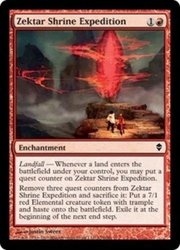 Zektar Shrine Expedition - Zendikar #155/249 MTG Magic The Gathering - Image 1 of 1