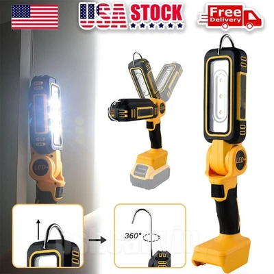 3000LM LED Work Light Flashlight Spotlight For DeWalt 20V 30W MAX Li-Ion Battery - Image 1 of 4