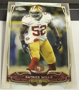 2014 Topps Chrome #08 Patrick Willis - Picture 1 of 2